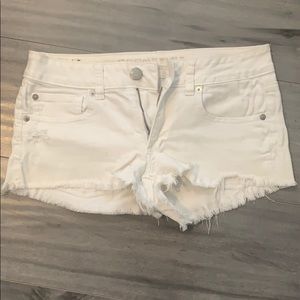 American Eagle Outfitters white shorts